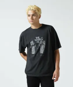 Футболка с надписью, размер Big Size, 20/- (THE WHO IS) B'2Nd, цвет Black