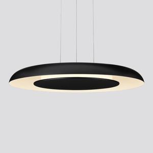 Подвесной светильник Nova Luce Epos, алюминий - черный - диаметр: 60 см