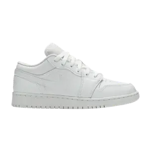 Кроссовки Air Jordan 1 Low GS, белый