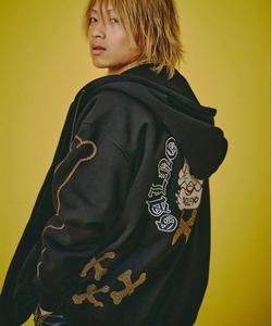 Толстовка GALFY Shiny Bone (мужская) Select Brands, цвет Black