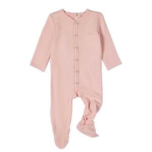 Детский комбинезон на пуговицах из ребристой ткани Memoi