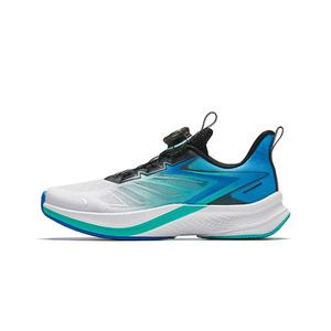 Детские беговые кроссовки с противоскользящей подошвой, устойчивые к истиранию, дышащие, легкие и с амортизацией Antakids, белый/синий/зеленый