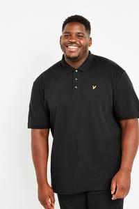 Рубашка поло больших размеров Lyle & Scott, черный