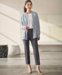 Базовые брюки из двойной ткани зауженного кроя Suite, цвет Charcoal Gray [004]