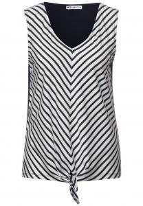 Топ Street One, темно-синий/белый