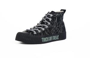 Кеды женские парусиновые высокие черный Istep