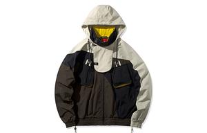 LiNing Куртка унисекс коричневая черная, Brown Black