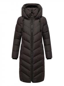 Стеганое пальто Cremekatzii XIV в шоколаде Navahoo