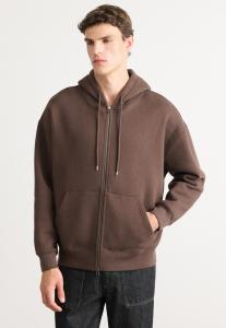 Толстовка Mads Nørgaard STANDARD LUKA HOODIE ZIP , Demitasse/Brown