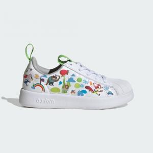 Кроссовки Adidas Disney Zootopia Adifom Superstars 360 Shoes Kids, цвет Cloud White/Grey Two/Semi Lucid Lime