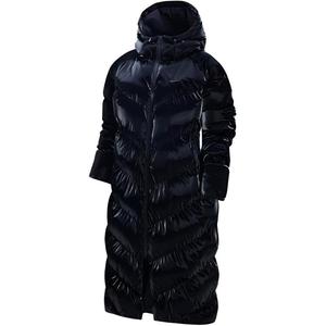 Спортивная стеганая куртка женская черный Nike