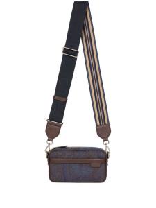 Мини-сумка через плечо ETRO с узором пейсли, синий