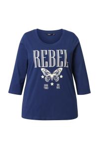 Рубашка Ulla Popken, темно-синий