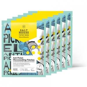 Микронидлинг-патчи против прыщей Salthouse Natural Minerals с гелевыми иглами на основе гиалуроновой кислоты