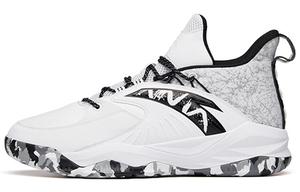 Баскетбольные кроссовки Rhomboid мужские с низким верхом черного/белого цвета Anta