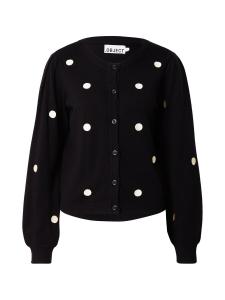 Вязаный кардиган OBJECT OBJTHESS, черный