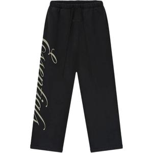 FW25 Holiday 2025 LOUNGE SWEATPANT Вязаные спортивные штаны мужские Fear Of God Essentials, черный