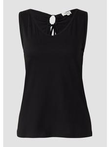 Футболка в цвете 9999_черный s.Oliver