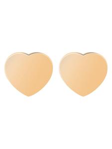 Adeliás Женские серьги - серьги-гвоздики из нержавеющей стали в золотом исполнении