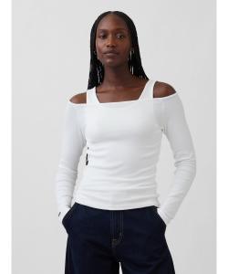 (W) Современный топ с открытыми плечами