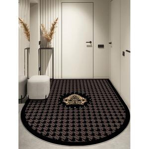 Y U-LIVE Ковер 160х230 см для гостиной, кожаный, водонепроницаемый, нескользящий, форма Vertical Arc Shape