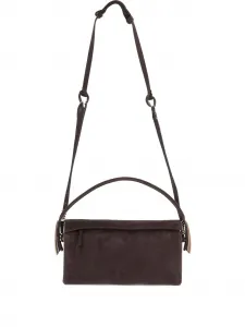 Сумка на плечо из замши Benedetta Bruzziches, синий