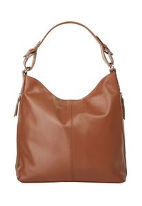 Сумочка, натуральная кожа, производство Италия Samantha Look, цвет Cognac