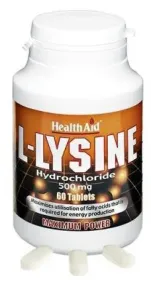 Лизин 60 таблеток по 500 мг Health Aid