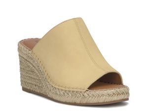 Сандалии Lucky Brand Cabriah Espadrille Wedge Sandal, Yellow Leather