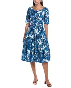 Сэмэнта Сэнг платье миди Samantha Sung, белый