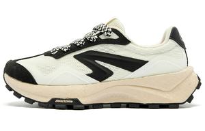 QIAODAN Износостойкие, нескользящие, повседневные туфли с низким верхом, женские, бежево-черные