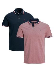 Рубашка JACK & JONES Paulos - Slim Fit, Mottled Red