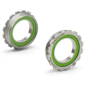 Каретка Enduro Bearings BKSM-8144 Internal T47/30 mm Maxhit 440c Stainless, серебряный