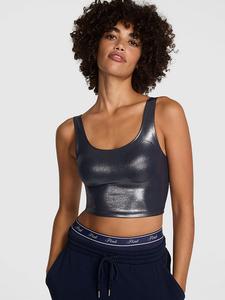 Релейный бюстгальтер-топ Pink, синий