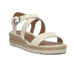 Сандалии на танкетке Lucky Brand Trianna, цвет: белый