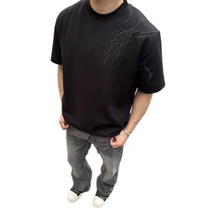 Футболка Unisex Crew Neck Moderate Heavyweight ZIAREL, черный