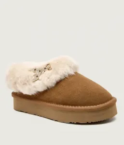 Зимние ботинки Patrizia Pepe, коричневый