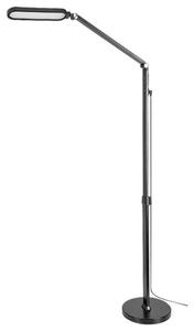 Торшер DRACO металл черный LED 13Вт 3000-6000К В: 66см - 140см Ш: 60см с диммированием, сенсорным выключателем Rabalux