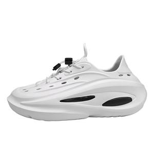 NANJIREN Клоги унисекс бело-черные, цвет White Black