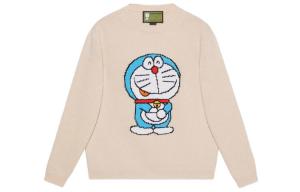 Свитер женский Doraemon x Gucci, слоновая кость