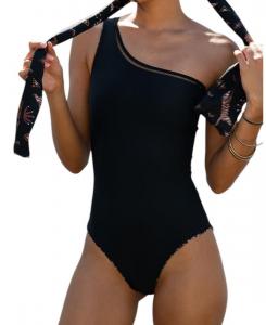 Женский комбинезон с боковой вставкой Kim, двусторонний Biliblond, Leopard_black