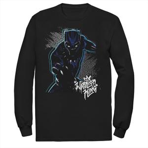 Мужская футболка Black Panther Warrior King Color Pop Claw Marvel