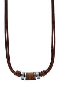 Ожерелье JF00899797 Fossil, коричневый
