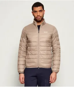 Пуховая куртка regular fit Ea7, бежевый