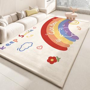 Budis Ковер 80х200 см из ПВХ, детский игровой, утолщенный, для комнаты, антискользящий, Rainbow Dream, 8M