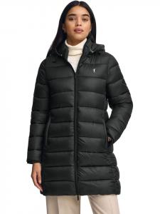 Polo Club Стеганая куртка черного цвета