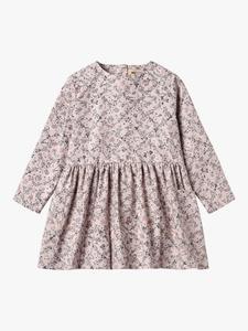 Детское платье Aima из хлопка с цветочным принтом WHEAT, Lilac
