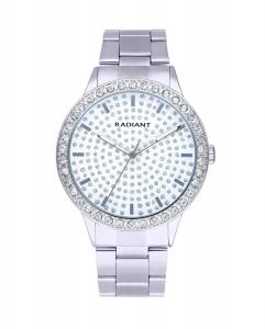 Мужские часы Eclipse 43 мм RA578204 со стальным и серебряным ремешком Radiant, серебро