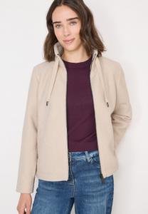 Флисовая куртка Cecil Fleece jacket, Weiß/Off-White