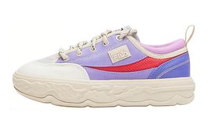 FILA KIDS Низкие, износостойкие, противоскользящие детские кроссовки для скейтбординга Heritage-FHT, фиолетово-бежевые, для подростков